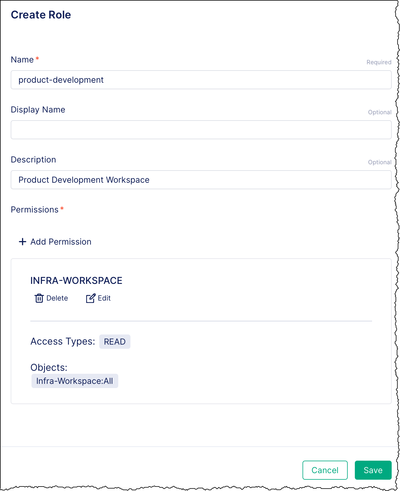 Infrastructure Workspace